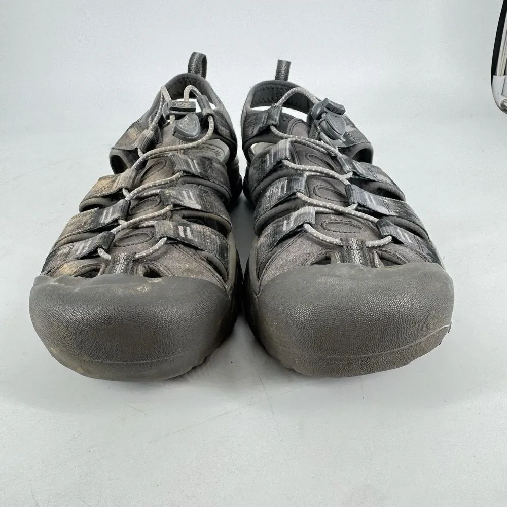 KEEN Newport H2 Men’s 11.5 Gray Camo Waterproof Hiking Sport Sandals